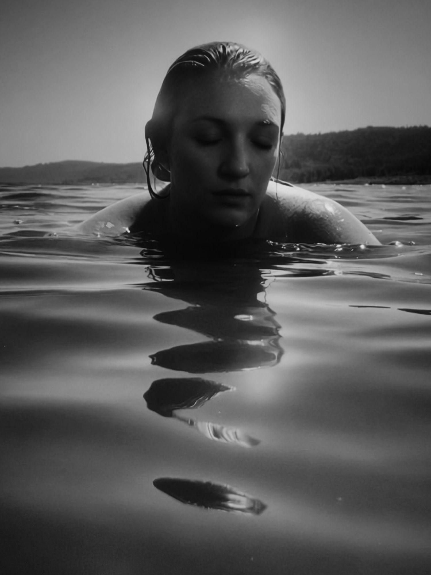 Body of Water, further work, archive image 1.