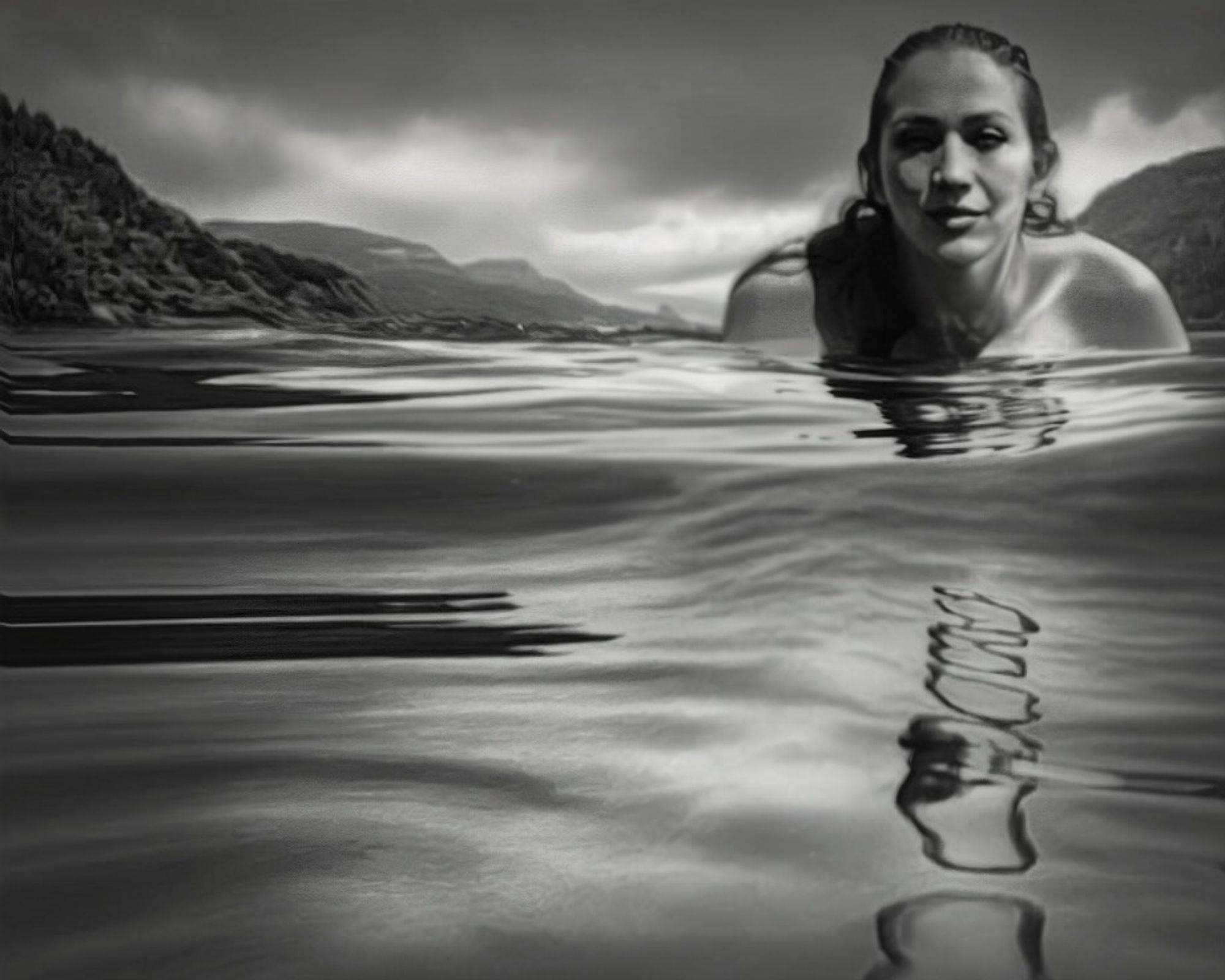 Body of Water, further work, archive image 5.